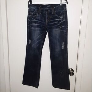 Domingo Blue distressed jeans